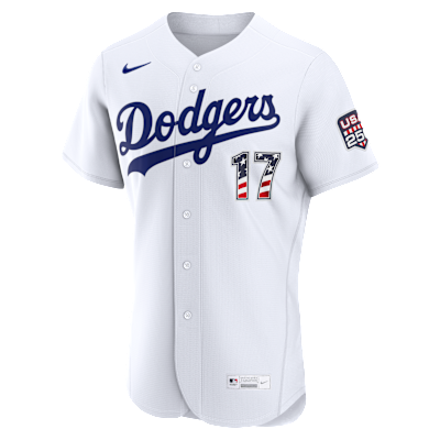 Shohei Ohtani Los Angeles Dodgers USA 250 Men's Nike MLB Authentic